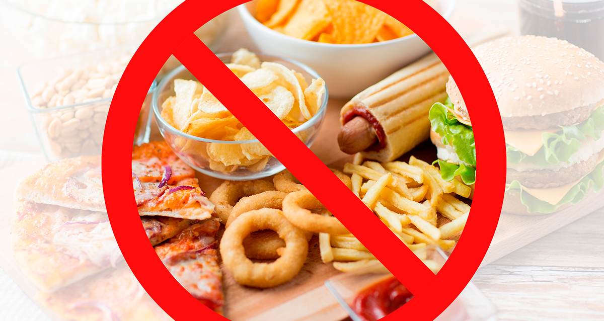 Можно есть острую пищу. Вредные продукты. Запрет вредной еды. Исключить из рациона вредные продукты.