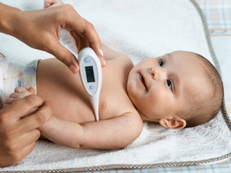 как правильно мерить температуру новорожденному