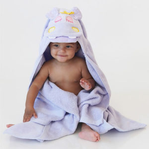 полотенце с уголком для новорожденных